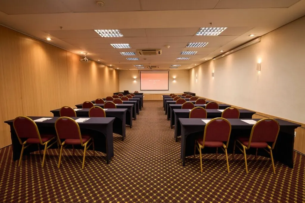 Sala de eventos do Royal Collection Paulista