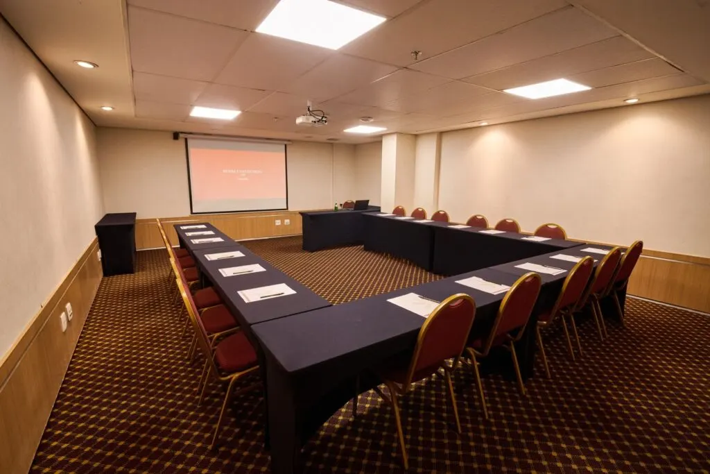 Sala de eventos do Royal Collection Paulista