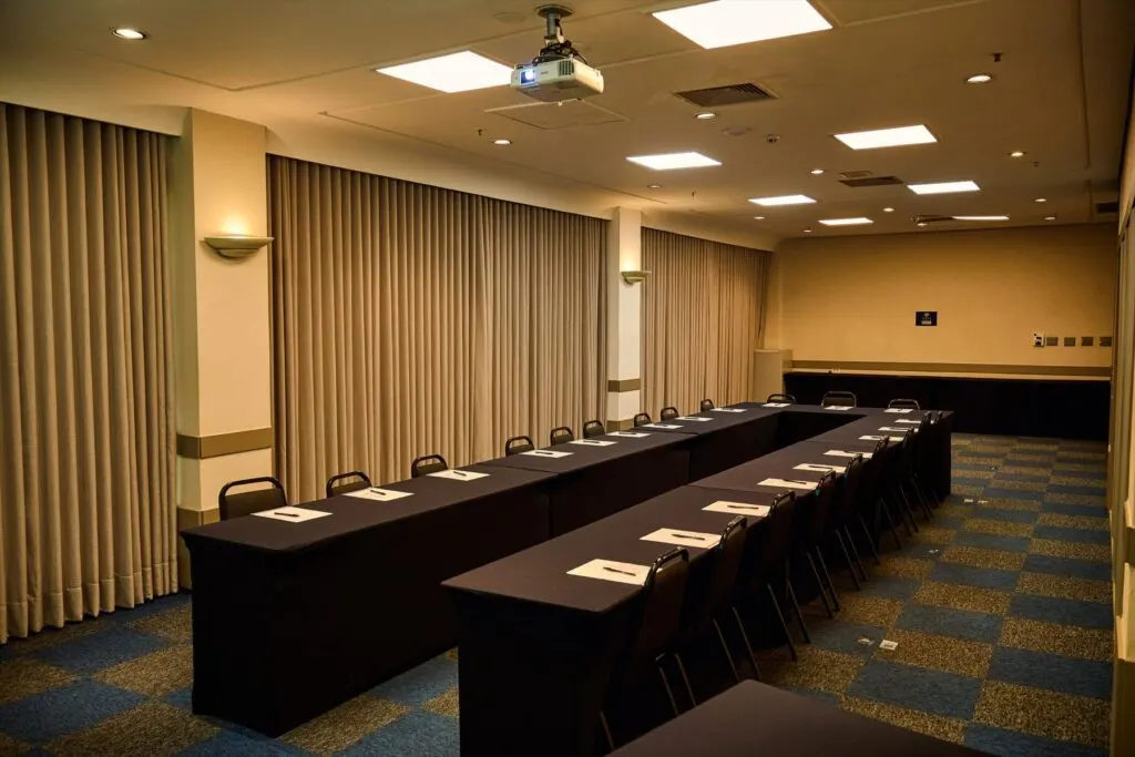 Sala de eventos do Royal Collection Savassi